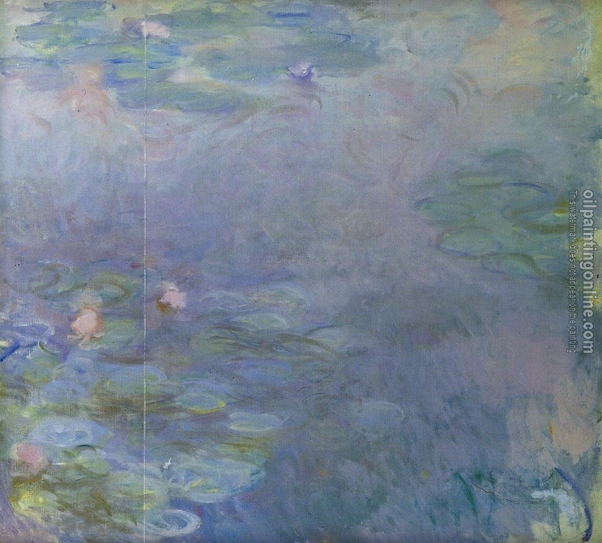 Monet, Claude Oscar - Pale Water-Lilies